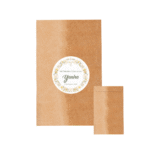 Bolsa de papel Kraft + Etiqueta personalizada +0,15 €